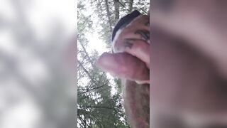 UNDRESSED IN THE CABIN, LARGE BALLS ARE LOOSE