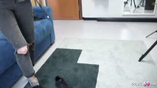 GERMAN SCOUT - SLIM COLLEGE TEEN REAL PUBLIC PICKUP SCREW