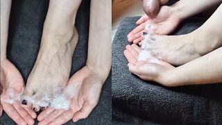 That guy glazed my soles & toes each time... full foot compilation ??