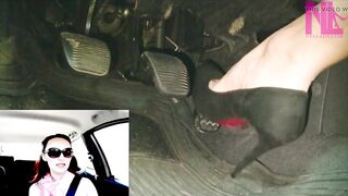 Soft Driving in Suede Ebony Louboutins
