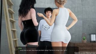 Milfy Town Playthrough Movie scene two - 4 Scene