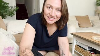 Lads night in with Stepmom - Unshaved British mother I'd like to fuck