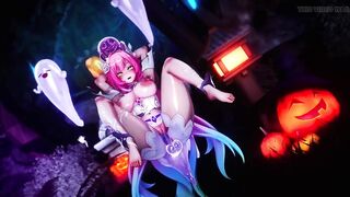 Honkai Star Rail - Cyrene Screwed and Creampied by a Halloween Ghost - CG Comics Animations