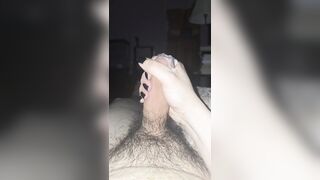 Busting a chunky nut + slow motion