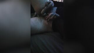 Trying out fresh toy