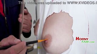 Large Ass Stepdaughter Sneaks Around Pounded By Step Dad