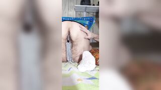 Widen That Booty Whore I'm Putting a Toy in the Back Making Me Hard and Full in My Ball Sack