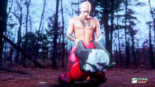 BIGGEST BAZOOKAS SUCCUBUS GETS BANGED IN THE WOODS