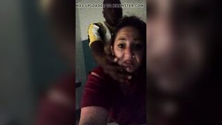 Aged PAWG gets BBC to bust a nut at Dave & Buster's