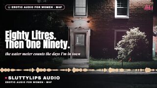The Water Meter Counts His Each Bang · Smutty Talk Audio Hunk Voice [ASMR][M4F][Hotwife]