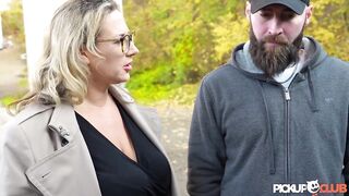 PickupClub - Accidental Rencounter with Breasty German Language Professor Kathy Unfathomable
