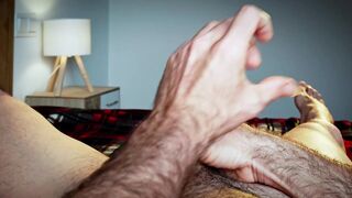 POV Amateur Biggest Wang Jerk Off - Intensive Large Load