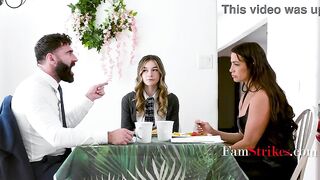 Stepdad Gets Wild Banging The Attitude Out Of 'em