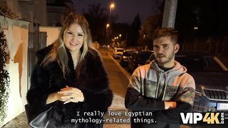 VIP4K. The cuckold watches as a stranger screws his girlfriend. Compilation clip