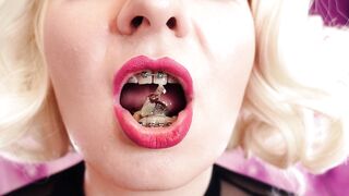 hawt SFW clip with sucking candy sounds