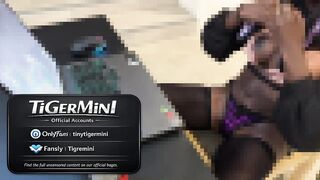 [Tiger-Mini] Gaming-Angel Playing haha Whilst Getting Banged And Gifted By A Great Creampie