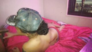 Cheating Wife is NOT Even Shy About Giving Blow job In The Bedroom Amateur Reality