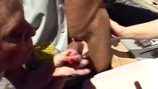 Grannies Host Wild Anal College Group Fuckfest