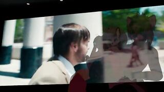 I sneakily rub myself whilst watching a clip with company