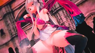 Genshin Impact Angels have Coarse Sex until their Vagina breaks