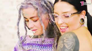 Tattooed Three-some – ATM, Booty to Butt
