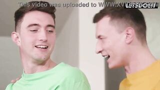 This guy Said Me to Keep Sucking His Dick Whilst His Ally Screwed My Twat From Behind