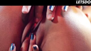Sloppy Black Oral pleasure... This babe Licks His Shaft Previous to Swallowing It Entire