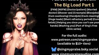 The Large Load Part 1 erotic audio preview -Performed by Singmypraise