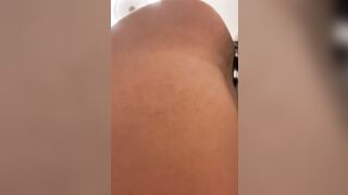Hawt angel shows off her soaked booty from the most good angles