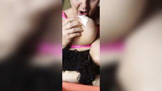 The Wettest Indecent Sloppy Suck Ever This Doxy Drains All Your Milk Just Like Silk