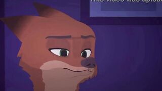 Judy the bunny sucks on Nick the fox's massive carrot - [Animation: Uglymoronic]
