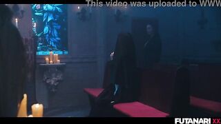 Futa Facial Deepthroat - Nata Gold & Karina King