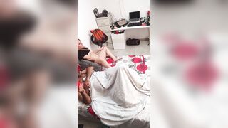 I ask my spouse to fill my twat very early in the morning.