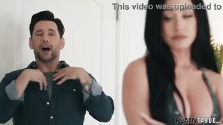 Breasty mother i'd like to fuck Jennifer White apologizes to her ally for being a doxy.The large breasts brunette hair makes it up to him by banging him.If merely that babe knew