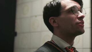 Hermione and Groaning Myrtle (Selina Bentz and Audrey Reid) Can't Get Sufficiently of Harry's Hard Jock- Harry Potter Porn Cosplay Parody
