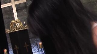 Lustful Brides Scene-4_brunette hair Allies of the Bride Having Sex Jointly in a Trio Previous to the Wedding