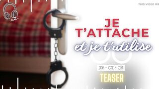 I Tie U Up And I Use U - French audio femdom cbt