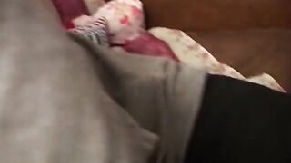 Naughty amateur italian floozy with large tits takes a precious jock