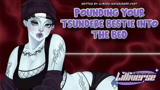 [F4M] Teased by your tomboy bestie until u pound her cunt! [rp] [asmr] [erotic audio]