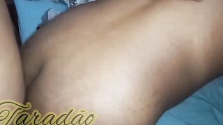 Enjoying myself in my ebony cutie's greedy little butt.