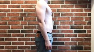 Real Human Boy Dressed to Exposed Art Life Modeling - 7 Min
