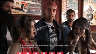 Wicked Neighbour - Gameplay - Roleplay - mother I'd like to fuck Dances and Fingering in Mini Costume in Bar