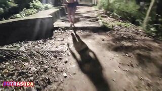 Whilst I was working out in the park, a stranger offered me a lot of cash, and I let him screw me out of a cock-sock until this guy came inside me twice.