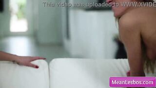 Mean lesbian babes Hotty Ritchie & Addison in action