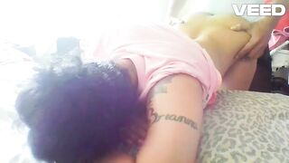 Supposed To Be Doing Yoga Cheating Wife Doggy style POV Real Hardcore