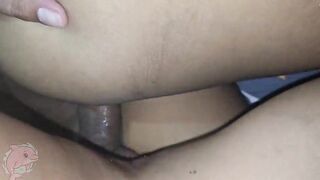 STEPFATHER USING STEPSISTER'S SNATCH UNTIL THIS CHAB DRILLED INSIDE HER