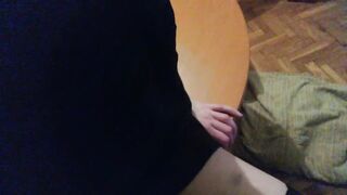 Homemade Sextape, wife on kitchen table
