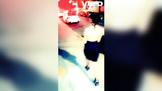 L EDUCATE WILLIAMSBURG BROOKLYN NYC SOLO FEMALE COSPLAY EBONY SUIT PUBLIC