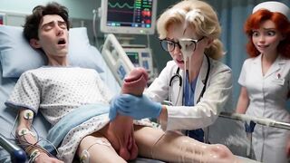 Bizarre case surprises nurses who have to extract goo from a guy to save his life (AI-generated)