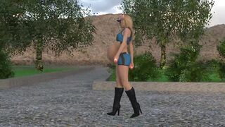 giantess animation cg